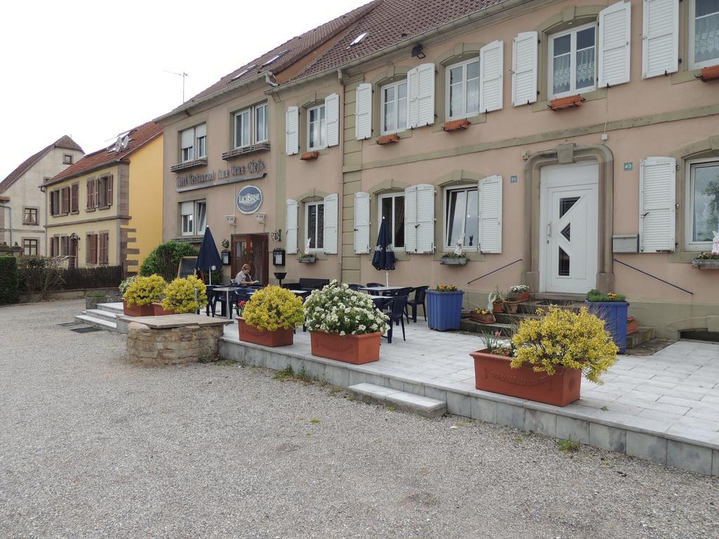 Aux Deux Clefs Hotel Petersbach Exterior photo