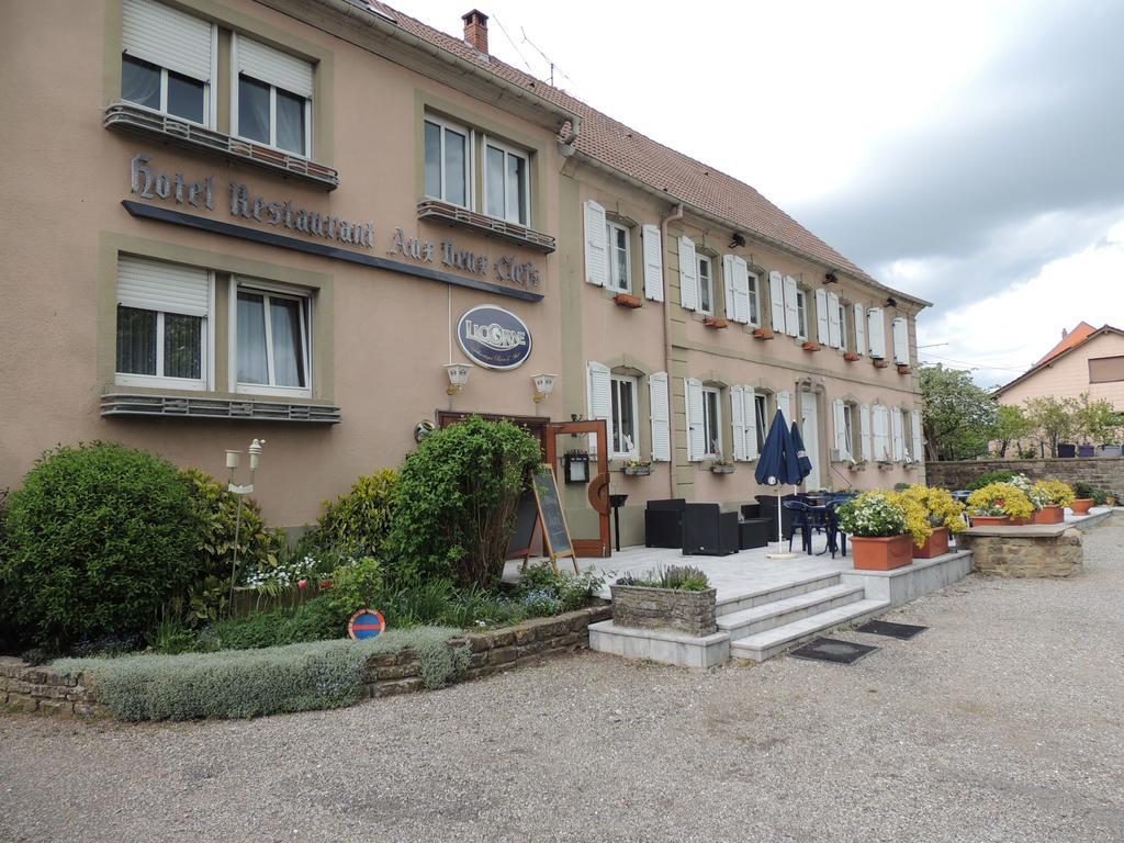 Aux Deux Clefs Hotel Petersbach Exterior photo